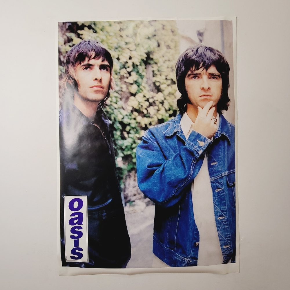*SOLD* Oasis vintage poster.